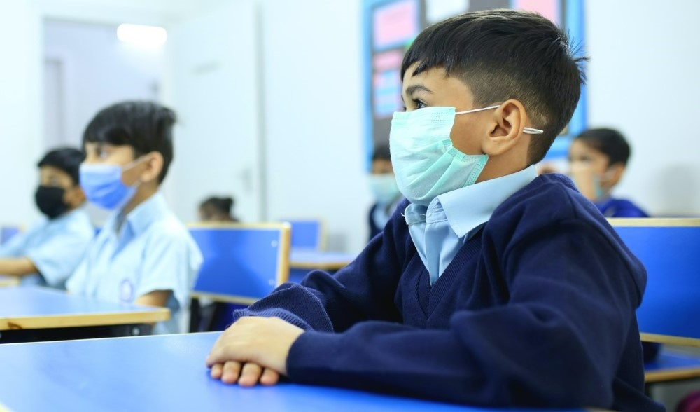 Students in classroom